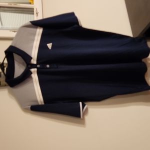 Adidas short sleeve collared polo shirt